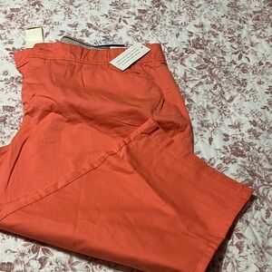 Christopher & Banks Women's Orange Capris